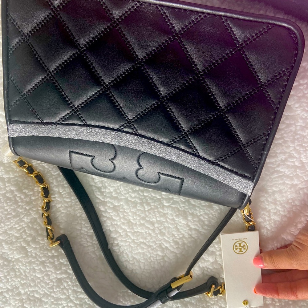 Tory Burch black /gold bag for sale!
